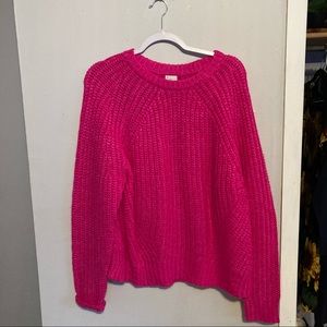 Target hot pink sweater